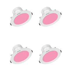 Polycab 5 Watt LED Down Blue Light Scintillate Integral Slim Round Sma
