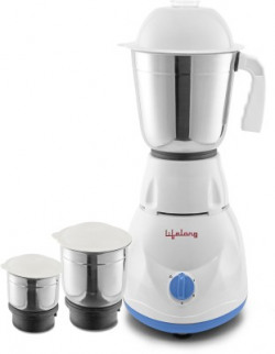 LIFELONG POWER PRO - LLMG20 500 W MIXER GRINDER (3 JARS, BLUE)