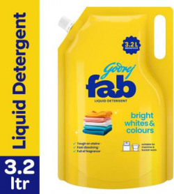 GODREJ FAB REFILL POUCH FOR MACHINE & HAND WASH FRESH LIQUID DETERGENT