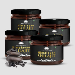 SAPTAMVEDA Pure Himalayan Shilajit/Shilajeet Resin Liquid 20gm(Pack of