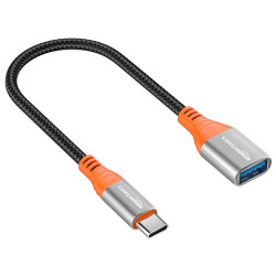Amazon Basics USB Type C to USB 3.0 OTG Cable/Adapter/Connector, Fast