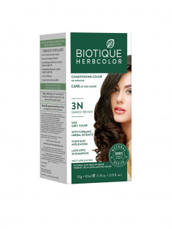 Biotique Unisex Sustainable Hair Conditioning Herbcolor - Darkest Brow