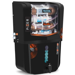 Proven Pixer Copper Water Purifier with RO+UV+UF+TDS Adjuster | 12L Fo