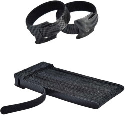 JIALTO CABLE ORGANIZER AND WIRE ORGANIZER SET, PACK OF 15 REUSABLE AND