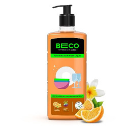 Beco Natural Dishwash Liquid | Natural Antibac formula for tough greas