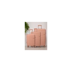 Set of 3 Vacanza Polypropylene Hardcase Luggage with TSA Lock (S | M |
