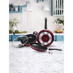 Milton Pro Cook Kitchen Pride Set of 3 Non-Induction Non-Stick Food Gr