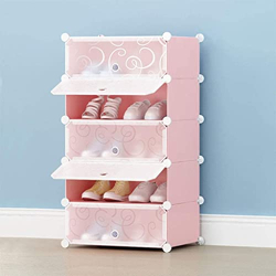 Rylan DIY Shoe Rack Organizer/Multi-Purpose Plastic 5 Layers Portable