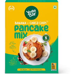 Yogabar Pancake Mix Banana Choco Chips | No Maida Bakin...