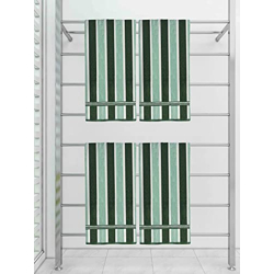Athom Trendz Ecosaviour Striped Cotton Bath Towel 70x140 cm Multicolou