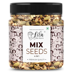 LILA DRY FRUITS 4 in1 Superseed Mix 250 Gms - Mixture of Chia, Pumpkin