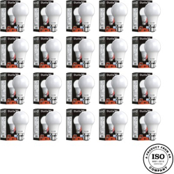 STURLITE 10 W STANDARD B22 D LED BULB(WHITE, PACK OF 20)