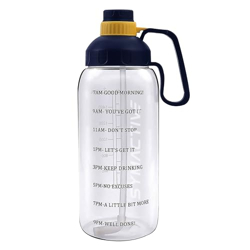 Amazon Brand - Symactive 2 Litre Plastic Water Bottle for Gym | Leak-R