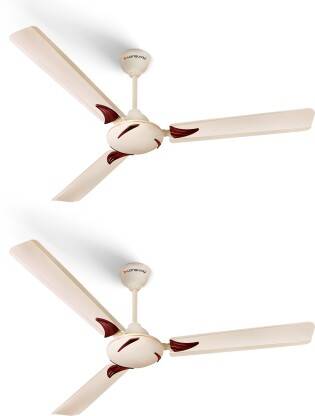 Longway Creta P2 1200 mm 3 Blade Ceiling Fan(Ultra High Speed | Ivory