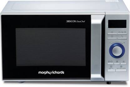 Morphy Richards 28 L Convection Microwave Oven (28DCOX DuoChef, Silver