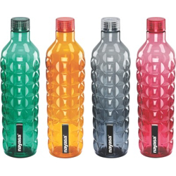 NAYASA Cushion Economy Pet Fridge Bottle 1000 ml Bottle(Pack of 4, Mul