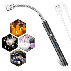 Gas Lighter Electric Lighter for Candles Rechargeable Electric Gas Lig