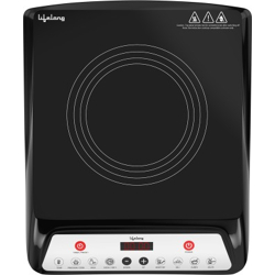 Lifelong 1800 W Induction Cooktop Push Button(Black, 1800 W, Auto Shut