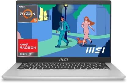 MSI Modern 14 AMD Ryzen 5 Hexa Core 7530U - (16 GB/512 GB SSD/Windows