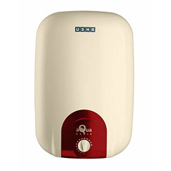 Usha Aquagenie 6 LTR 2500-Watt 5 Star Storage Water Heater (Ivory Wine