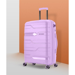 NASHER MILES PARIS HARD-SIDED POLYPROPYLENE CHECK-IN LUGGAGE PURPLE 75