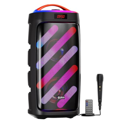 pTron Fusion Bold 100W Karaoke Bluetooth Party Speaker, Powerful Sound