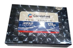 CONSISTENT SSD 128GB 2.5 INCH SATA INTERNAL SSD - READ: 550MB/S & WRIT