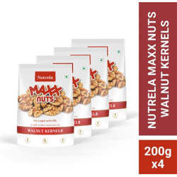 NUTRELA Maxx Walnut Kernals Without Shell, Akhrot Giri, Dry Fruits Sna