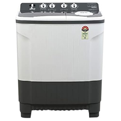 Lloyd 8.0 Kg Semi Automatic Top Load Washing Machine GLWMS80DDGAC, Dar