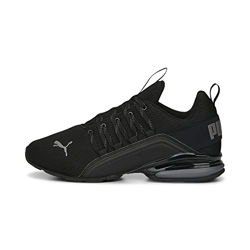 Puma Mens Axelion Refresh Black-Cool Dark Gray Running Shoe - 7UK (377