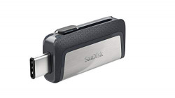 SanDisk Ultra 128 GB USB Pen Drive (SDDDC2-128G-G46, Black, Silver)