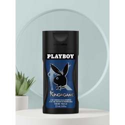 Playboy Men King of The Game 2 In 1 Shower Gel & Shampoo - 250 ml
