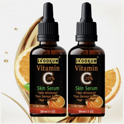 SKOOKUM Improved vitamin C Facial serum- For Anti Aging & Smoothening