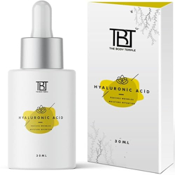 The Body Temple 2% Hyaluronic Acid Serum for Intense Hydration for Plu