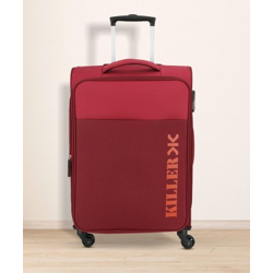 KILLER PLUG Expandable Cabin Suitcase 4 Wheels - 22 inch