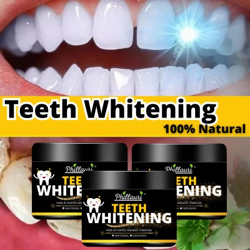 PHILLAURI TEETH WHITENING POWDER||BOOSTS SELF-CONFIDENCE|||(PACK OF 3)