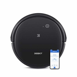 ECOVACS Deebot 500 Robotic Vacuum Cleaner with App & Voice Control, St