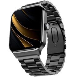Noise Canvas Smart Watch with 1.96 Vivid Display, Functional Crown, B