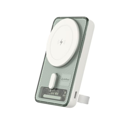 Stuffcool Lucid Plus 15W Magnetic Wireless Powerbank with Stand for Ai