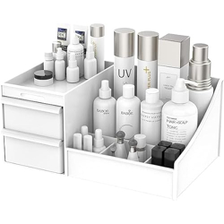 SR Makeup Organiser Cosmetic Makeup Lipstick Storage Box with Drawer P