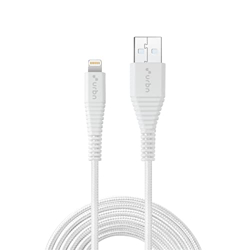 URBN Nylon Braided Apple Certified Lightning to USB Charge and Sync Ex