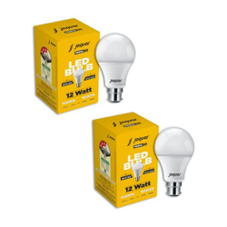 Jaquar Prima 12W B22 LED Bulb | 12 Watt Cool White B22 Base LED Bulb (