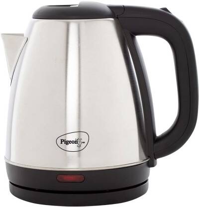 PIGEON FAVOURITE ELECTRIC KETTLE(1.5 L, SILVER, BLACK)