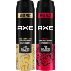 AXE Gold Temptation and Intense Deodorant Spray - For Men(430 ml, Pa