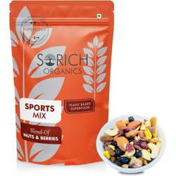 Sorich Organics Sports Mix | Nut and Berry Mix | High in Dietary Fiber