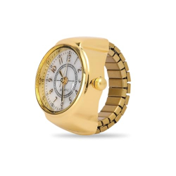 Fashion Frill Finger Ring Watch | Stainless Steel Ring | Gold Rings fo