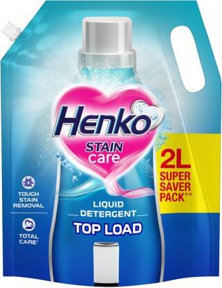 HENKO STAIN CARE DETERGENT LIQUID TOP LOAD LIQUID DETERGENT(2 L)