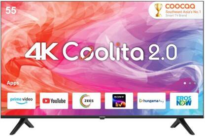 Coocaa Frameless 138 cm (55 inch) Ultra HD (4K) LED Smart Coolita TV(5
