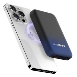 Ambrane MagSafe Wireless 10000mAh Fast Charging Power Bank, Strong Mag
