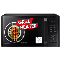 Samsung 23 L Grill Microwave Oven (MG23A3515AK/TL, Black, Various Auto